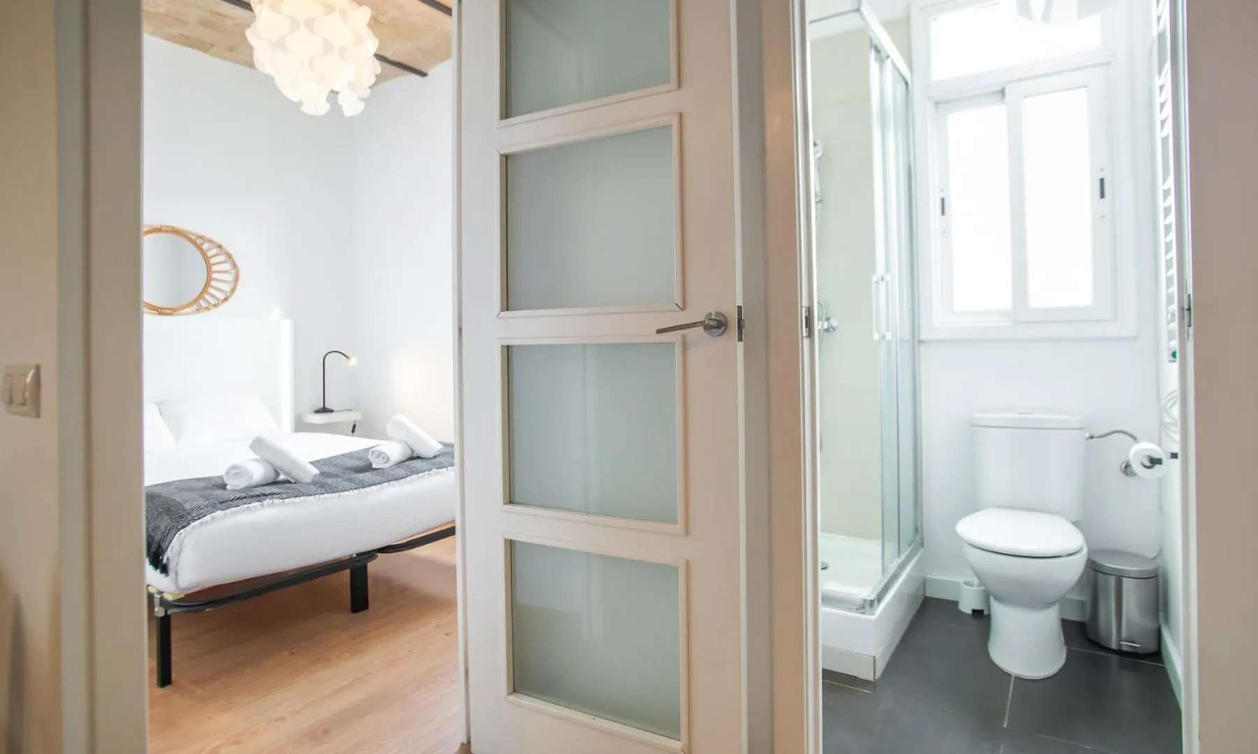 巴塞罗那51No1058 - Bright 1Bed Flat In Poble Sec公寓 公寓
